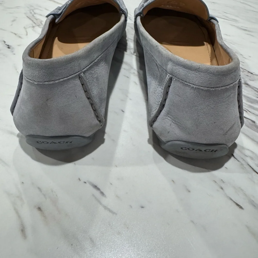 COACH Women’s Maegan Driver Loafer -‎ Bluebell/ Blue 9.5B - Picture 4 of 10